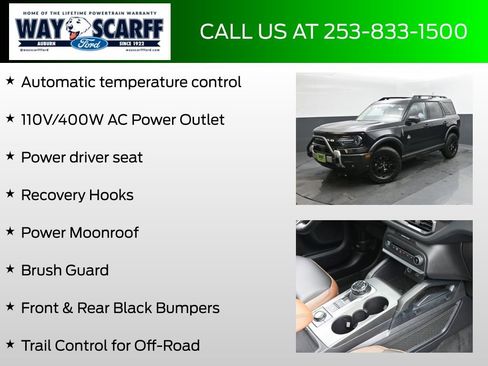 New 2025 Ford Bronco Sport Outer Banks w/ Sasquatch Outer Banks Package AWD/4WD image 25