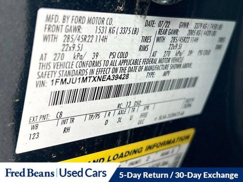 Used 2022 Ford Expedition Platinum AWD/4WD image 43