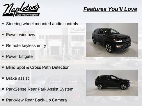 Used 2018 Jeep Compass Limited w/ Navigation Group AWD/4WD image 15