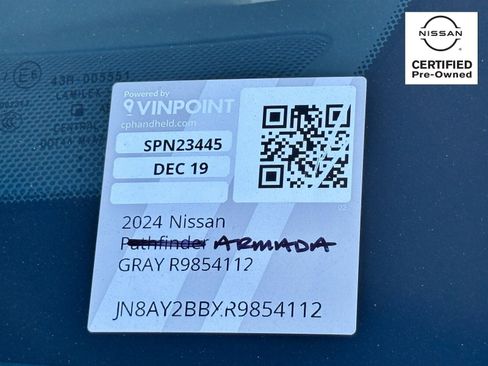 Certified 2024 Nissan Armada SL w/ Midnight Edition Package image 31