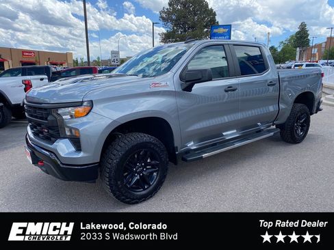 Used 2025 Chevrolet Silverado 1500 Custom Trail Boss AWD/4WD image 1