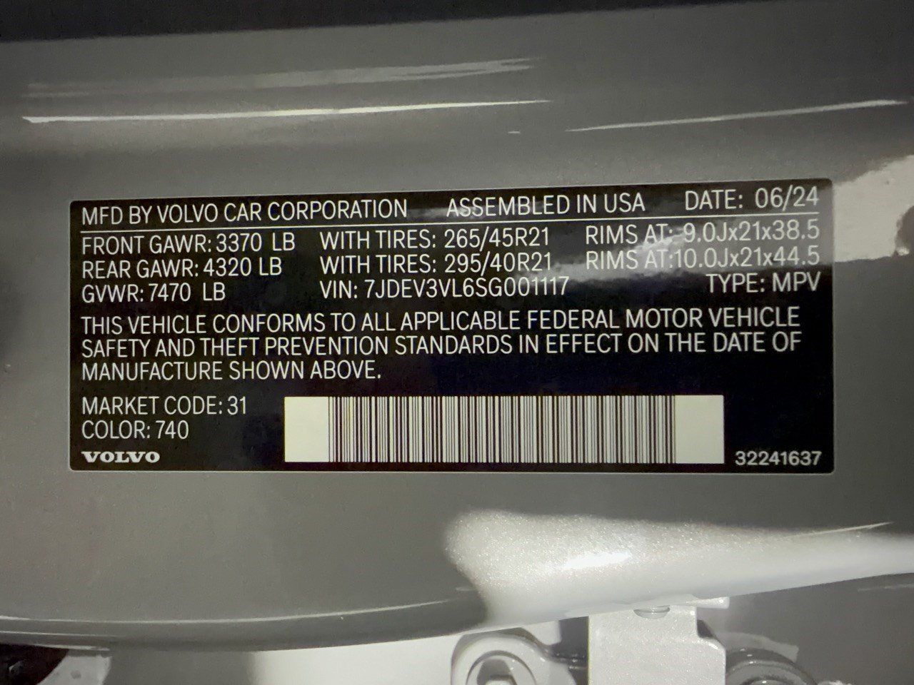 Used 2025 Volvo EX90 Ultra AWD/4WD image 31