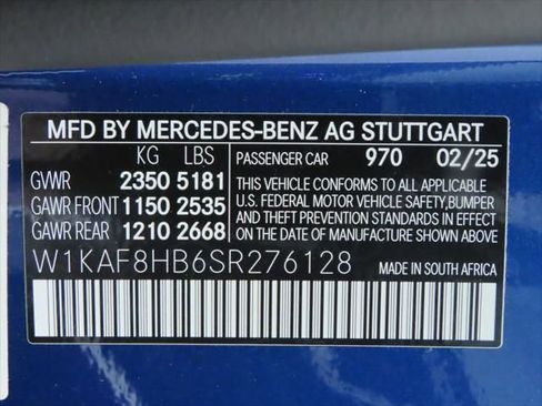 New 2025 Mercedes-Benz C 43 AMG 4MATIC Sedan image 35