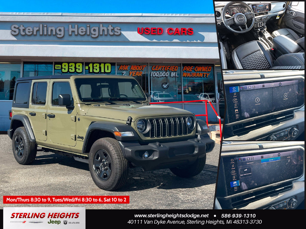 Used 2026 Jeep Wrangler Unlimited Sport AWD/4WD image 1