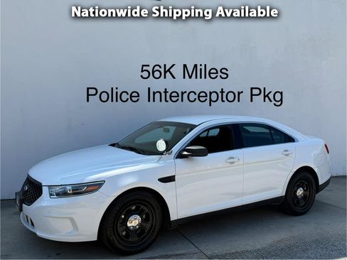 Used 2018 Ford Taurus Police Interceptor w/ Ready For The Road Package FWD image 1