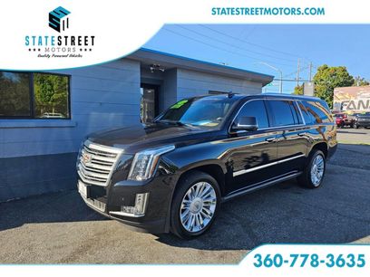 Used 2017 Cadillac Escalade ESV Platinum