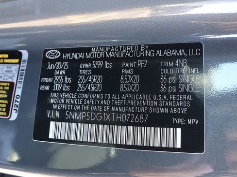 Used 2026 Hyundai Santa Fe Calligraphy AWD/4WD image 43