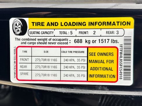 New 2025 Ford F150 Tremor w/ Equipment Group 402A High image 33