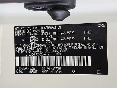 Used 2022 Lexus RX 350L Luxury image 30