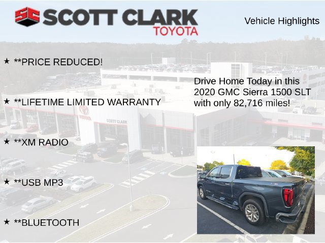 Used 2020 GMC Sierra 1500 SLT w/ SLT Premium Plus Package AWD/4WD image 13
