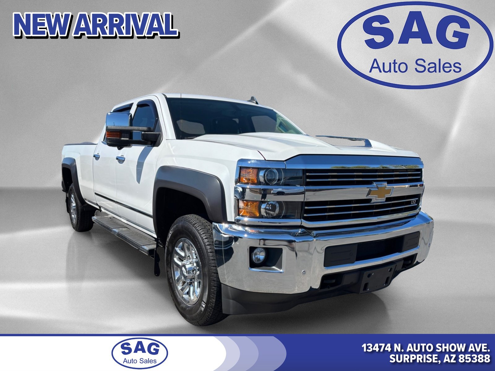 Used 2019 Chevrolet Silverado 3500 LTZ w/ Duramax Plus Package AWD/4WD image 1