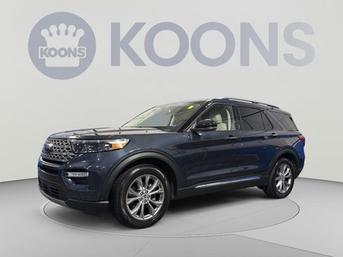 Used 2022 Ford Explorer Limited w/ Equipment Group 301A RWD image 1