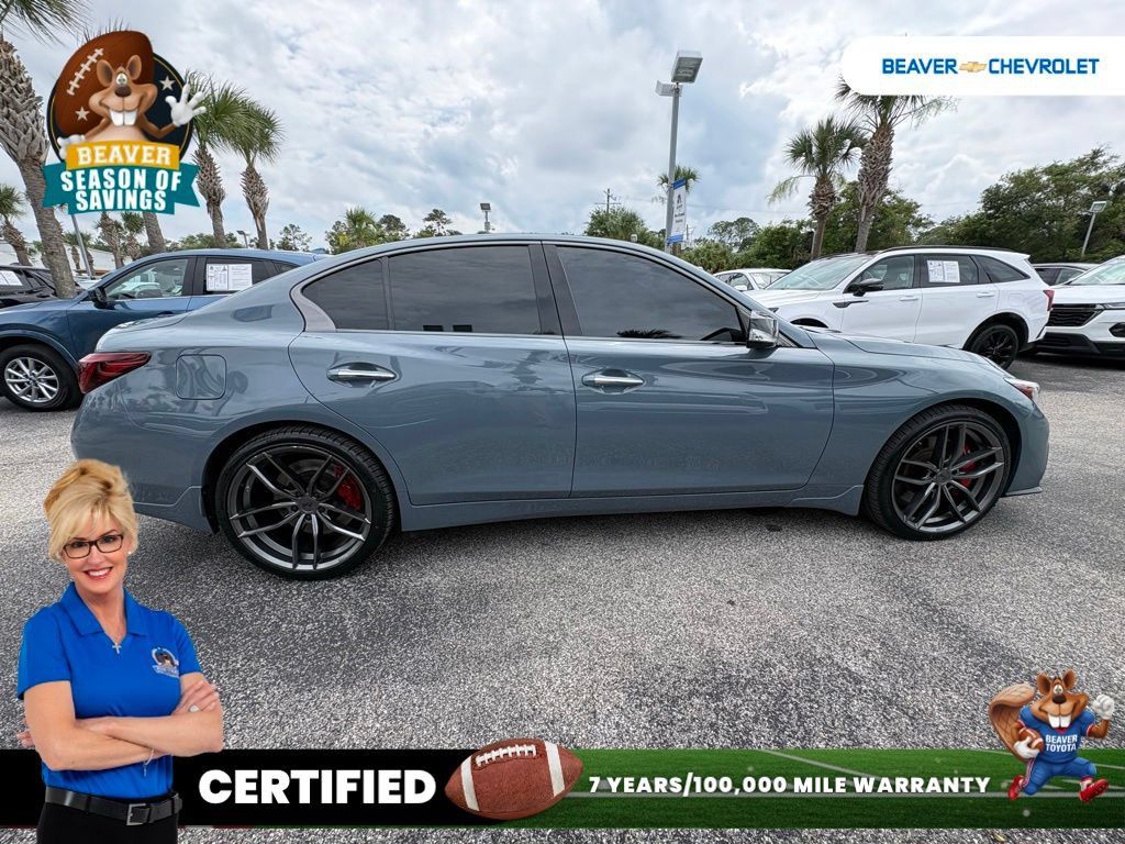 Used 2023 INFINITI Q50 Red Sport 400 AWD/4WD image 8