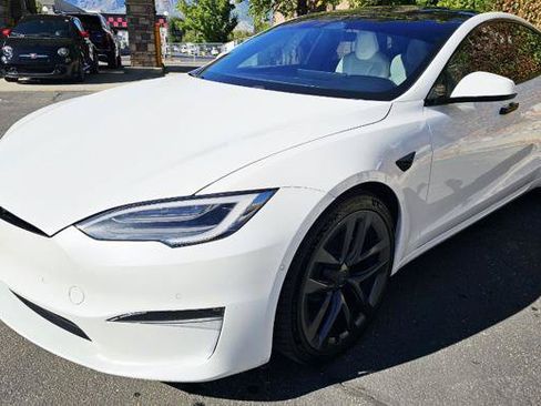 Used 2021 Tesla Model S Plaid AWD/4WD image 1