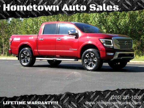 Used 2022 Nissan Titan Platinum Reserve w/ Moonroof Package AWD/4WD image 1
