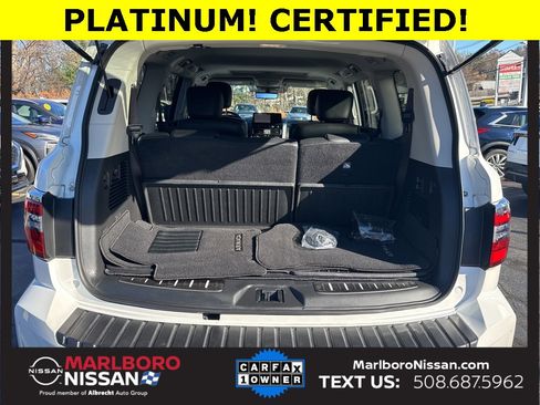 Certified 2024 Nissan Armada Platinum w/ Captain's Chairs Package image 13