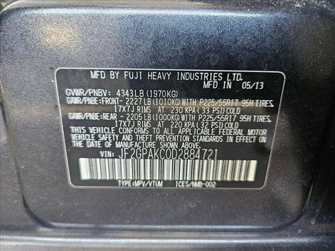 Used 2013 Subaru Crosstrek 2.0i Limited w/ Popular Pkg 2 AWD/4WD image 21
