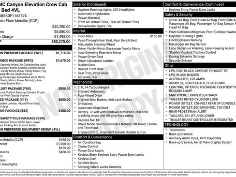 Used 2023 GMC Canyon Elevation w/ Elevation Premium Package AWD/4WD image 27
