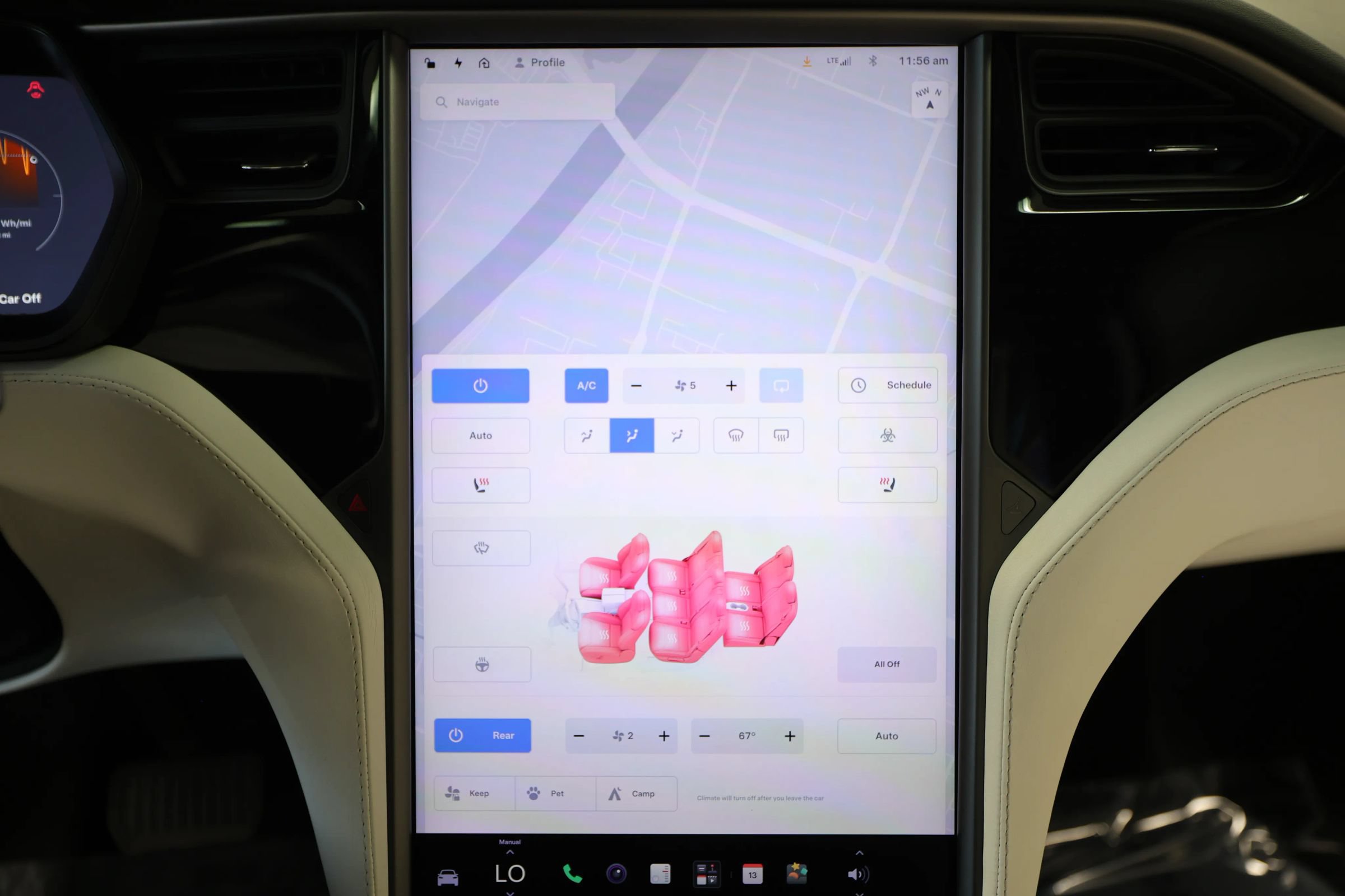 Used 2021 Tesla Model X Long Range AWD/4WD image 73