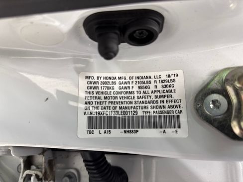 Used 2020 Honda Civic EX image 26