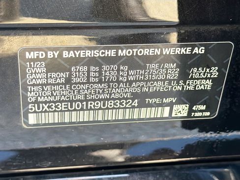 Used 2024 BMW X5 M60i w/ Climate Comfort Package AWD/4WD image 45