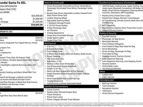 Used 2023 Hyundai Santa Fe SEL FWD image 30