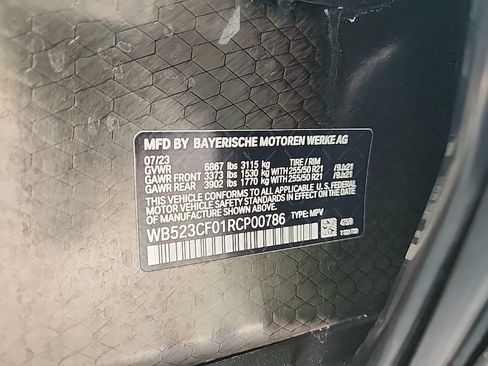 Certified 2024 BMW iX xDrive50 w/ Convenience Package AWD/4WD image 8