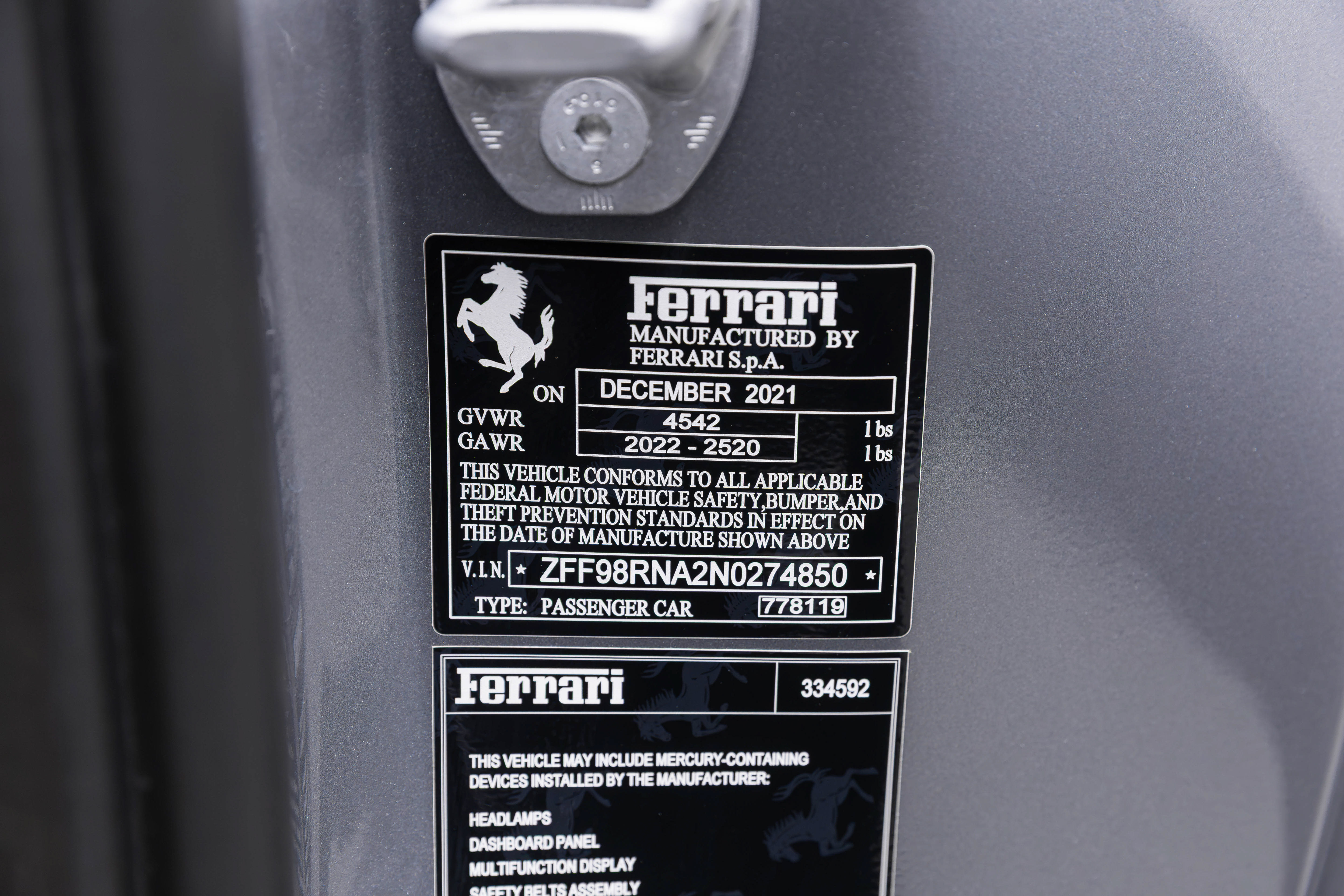 Used 2022 Ferrari Roma RWD image 21