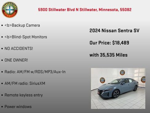 Used 2024 Nissan Sentra SV image 5