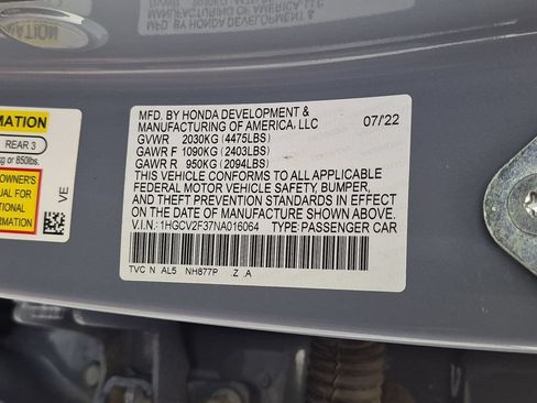 Used 2022 Honda Accord Sport image 39