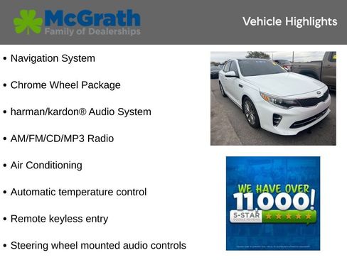 Used 2016 Kia Optima SX w/ Chrome Wheel Package image 5