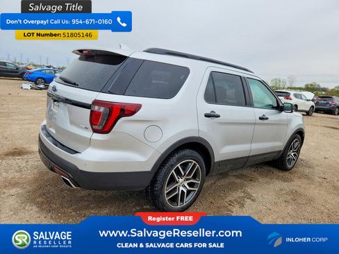 Used 2016 Ford Explorer Sport w/ Equipment Group 401A AWD/4WD image 4