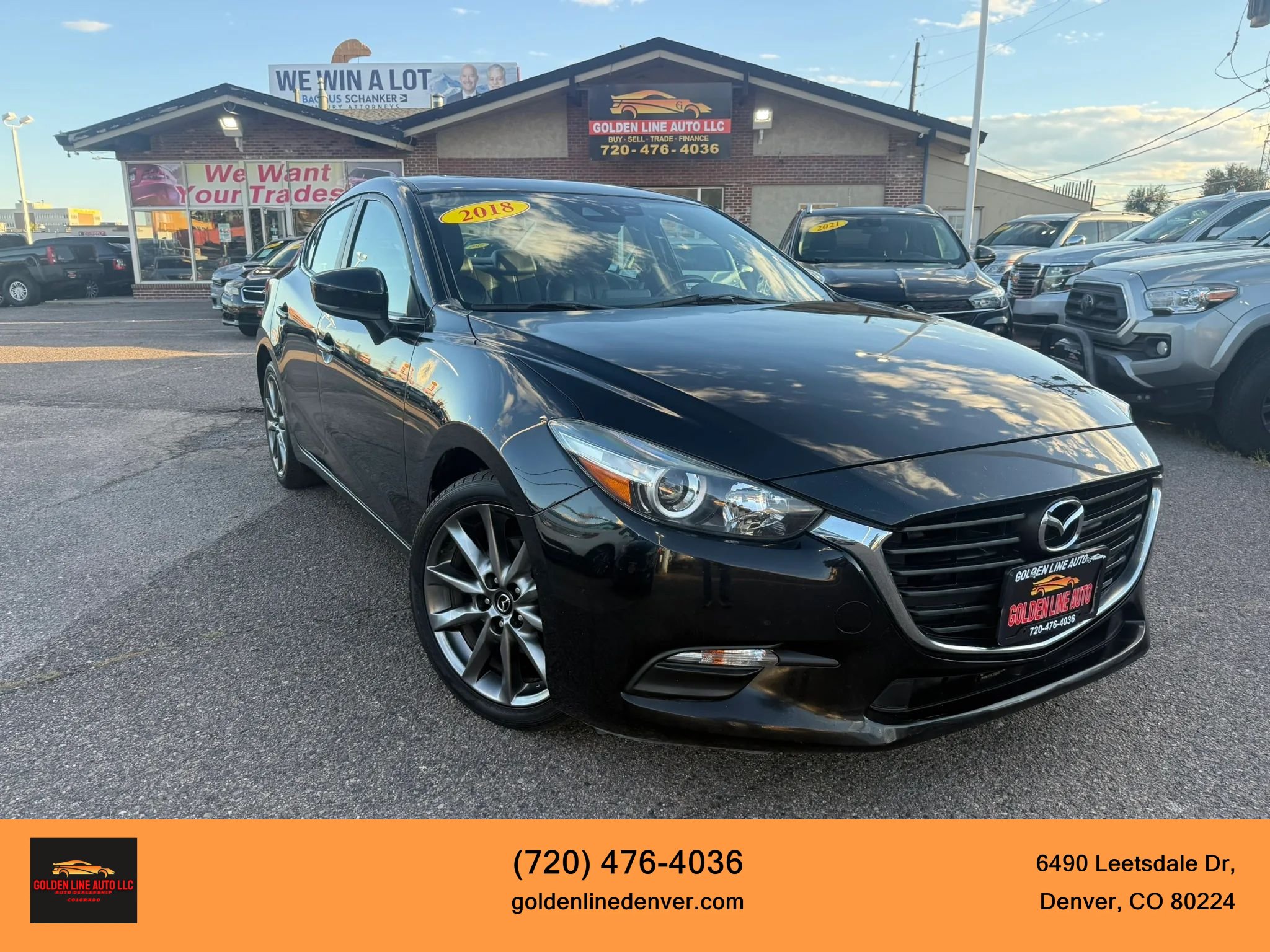 Used 2018 MAZDA MAZDA3 Touring FWD image 1