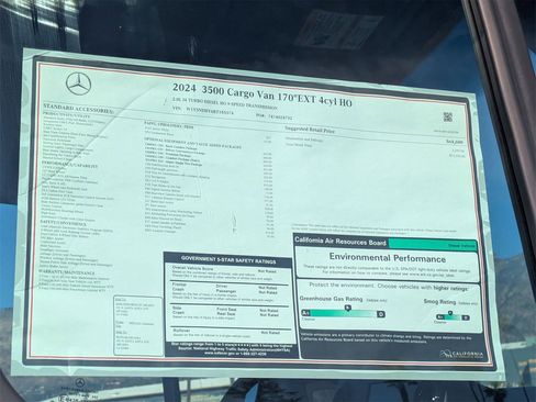 New 2024 Mercedes-Benz Sprinter 3500 image 16