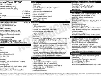 New 2026 Chevrolet Tahoe RST w/ RST Performance Edition AWD/4WD video 4