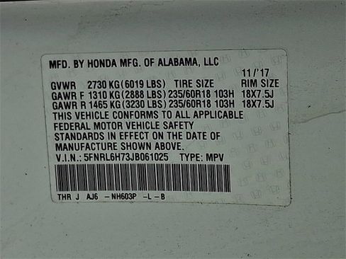 Used 2018 Honda Odyssey EX-L image 32