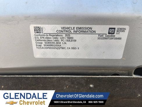 Certified 2025 Chevrolet Malibu LT FWD image 9