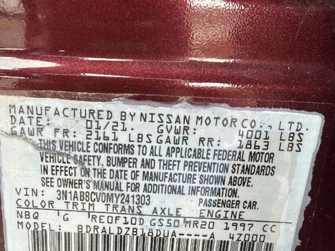 Used 2021 Nissan Sentra SV FWD image 31