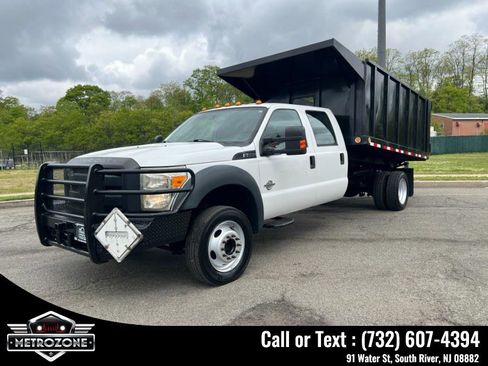 Used 2013 Ford F550 4x4 Crew Cab Super Duty w/ Payload Upgrade Pkg image 1