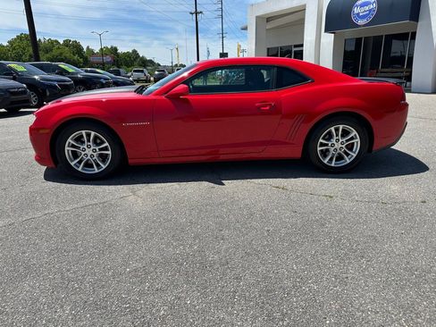 Used 2015 Chevrolet Camaro LT w/ Black Rally Stripe Package RWD image 2