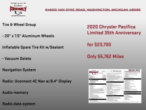 Used 2020 Chrysler Pacifica Limited image 4