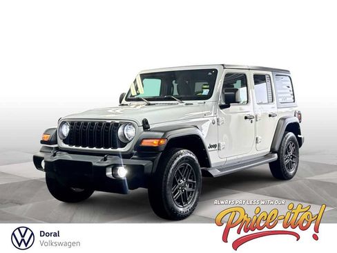 Used 2024 Jeep Wrangler Unlimited Sport AWD/4WD image 1