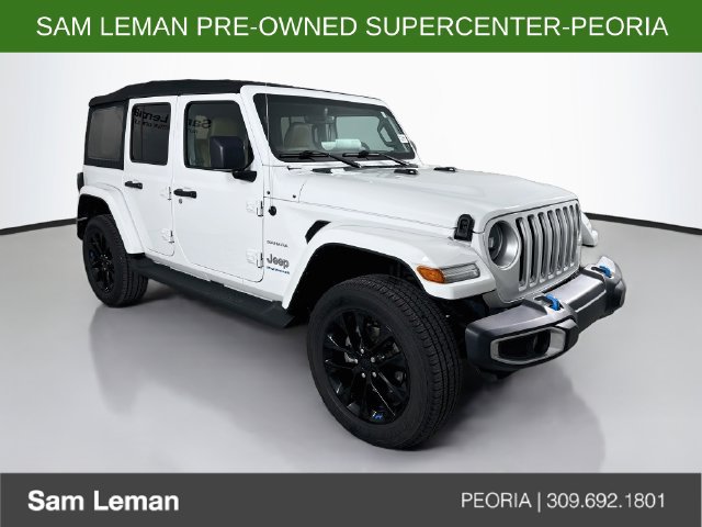 Used 2023 Jeep Wrangler Unlimited Sahara w/ Cold Weather Group AWD/4WD image 1