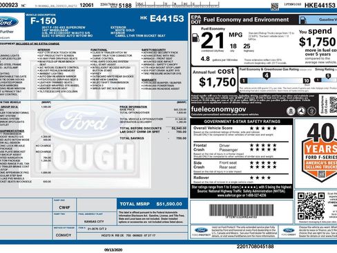 Used 2017 Ford F150 Lariat RWD image 21