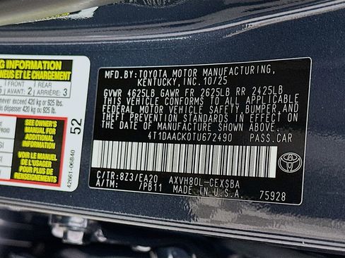 Certified 2026 Toyota Camry SE w/ Convenience Package FWD image 32
