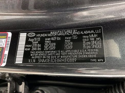 Certified 2024 Hyundai Tucson Limited FWD image 33