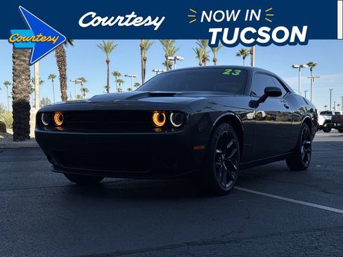 Used 2023 Dodge Challenger SXT w/ Blacktop Package RWD image 1
