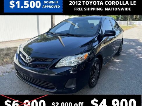 Used 2012 Toyota Corolla LE FWD image 1