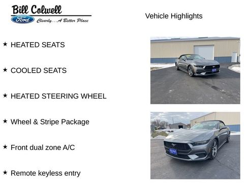 Used 2025 Ford Mustang Premium w/ Wheel & Stripe Package image 21