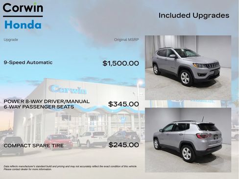 Used 2018 Jeep Compass Latitude AWD/4WD image 4